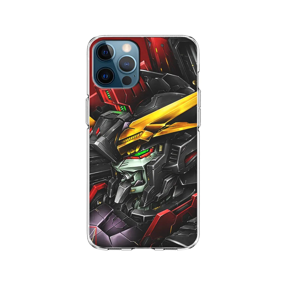 Gundam Transformation of The Machine iPhone 13 Pro Case-Clear Soft Case-Xtracase