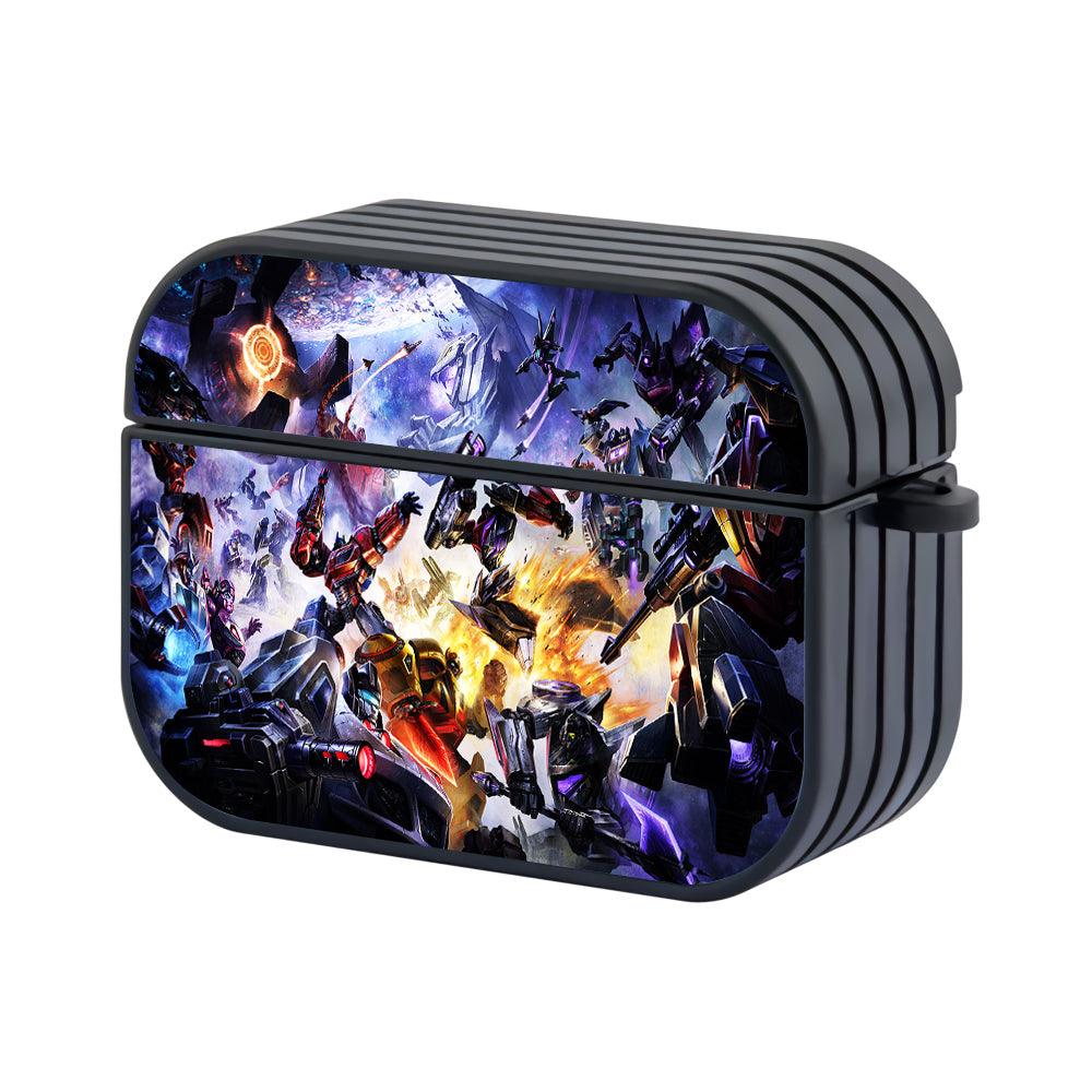 Transformer Robot Fight Hard Plastic Case Cover For Apple Airpods Pro 2-Xtracase