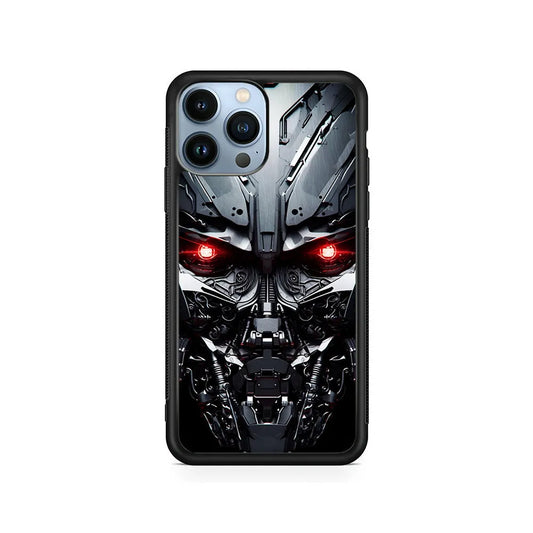 Transformers Optimus Prime Face iPhone 13 Pro Case-Rubber / Black (2D Case)-Xtracase