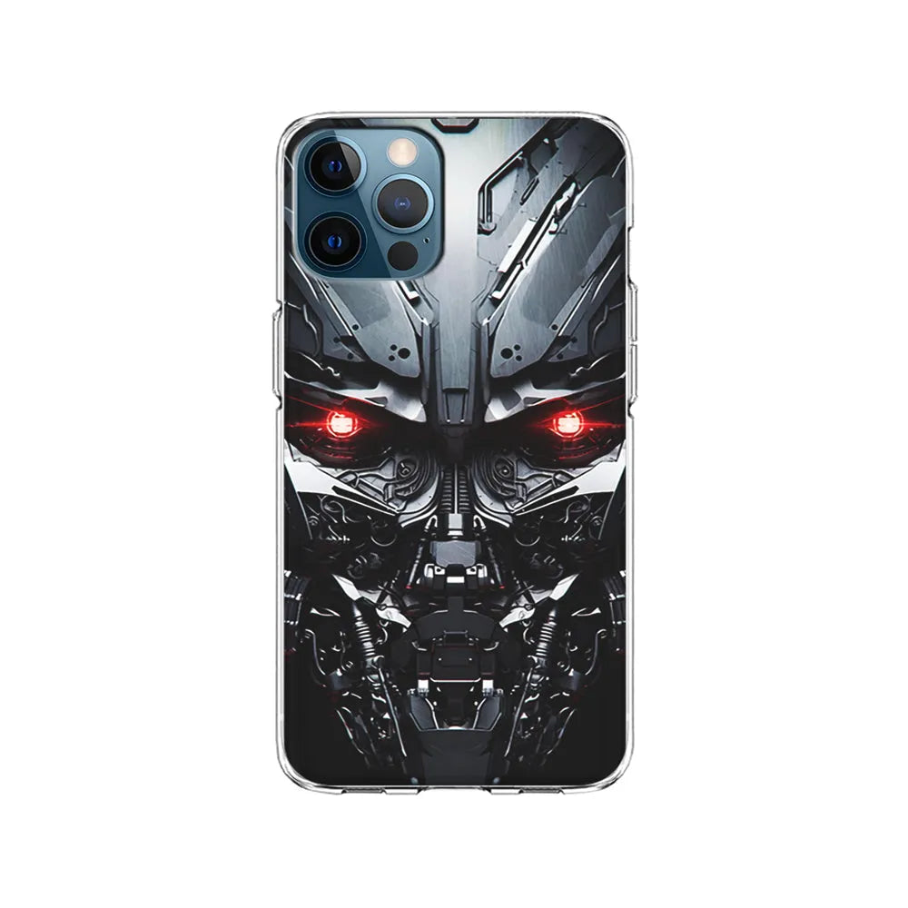 Transformers Optimus Prime Face iPhone 13 Pro Case-Clear Soft Case-Xtracase