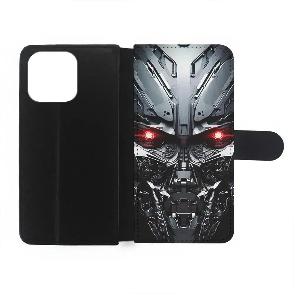 Transformers Optimus Prime Face iPhone 15 Pro Max Case-Flip Wallet Case-Xtracase