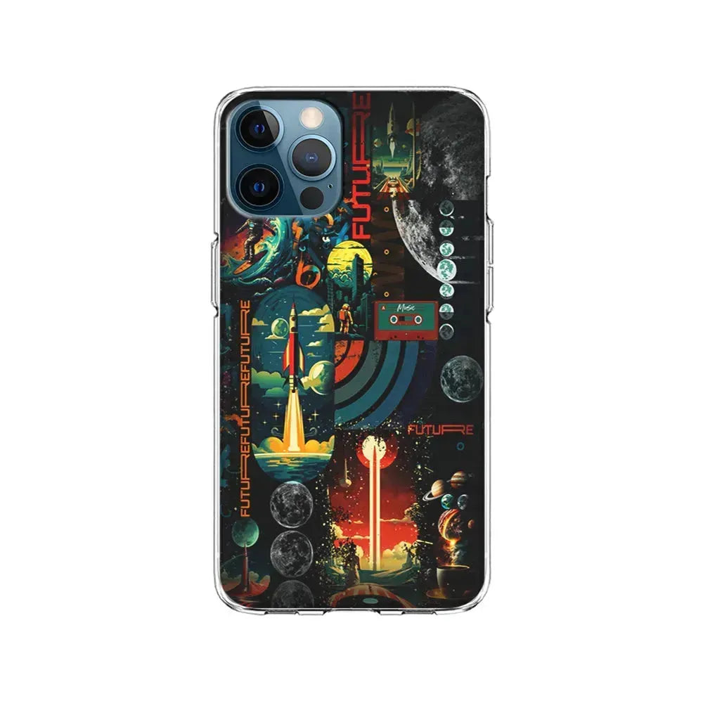 Travel Future Worlds Space iPhone 15 Pro Max Case-Clear Soft Case-Xtracase