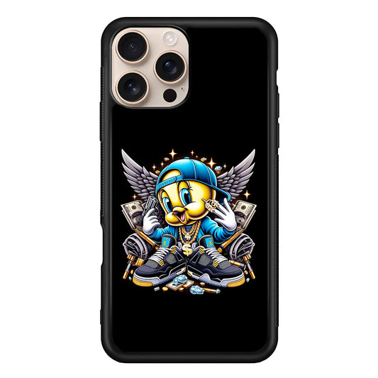 Tweety Bird Rich iPhone 16 Pro Max Case - iPhone 16 Pro Max