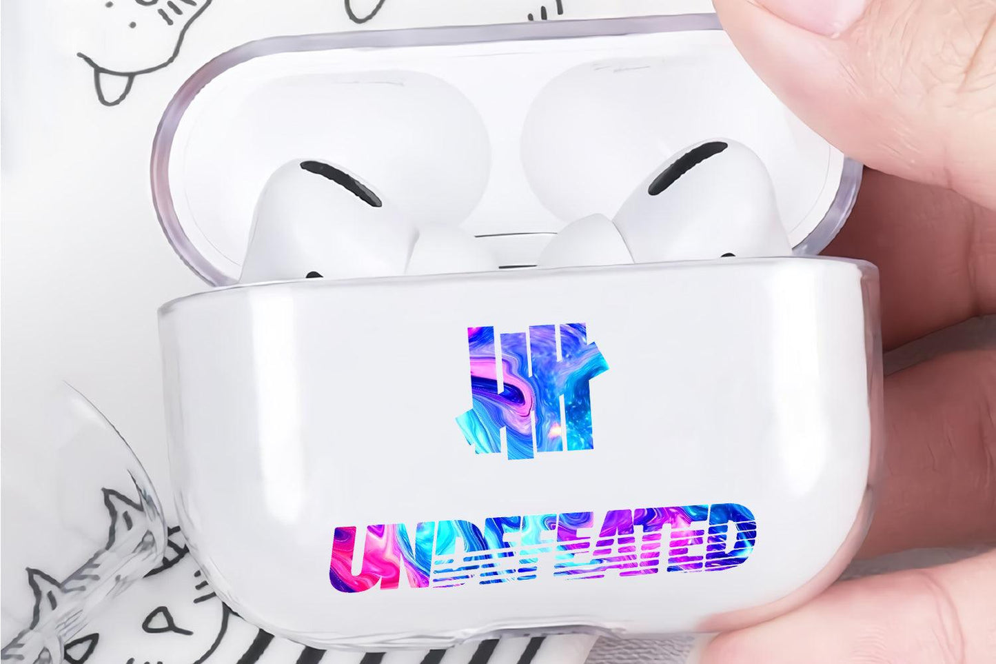 UNDFTD Color Layer Apple Airpod Pro 2 Clear Case-Xtracase