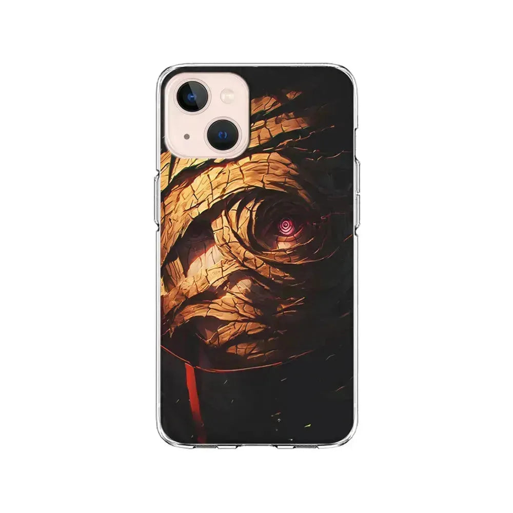 Uchiha Obito Naruto Anime iPhone 13 Mini Case-Clear Soft Case-Xtracase