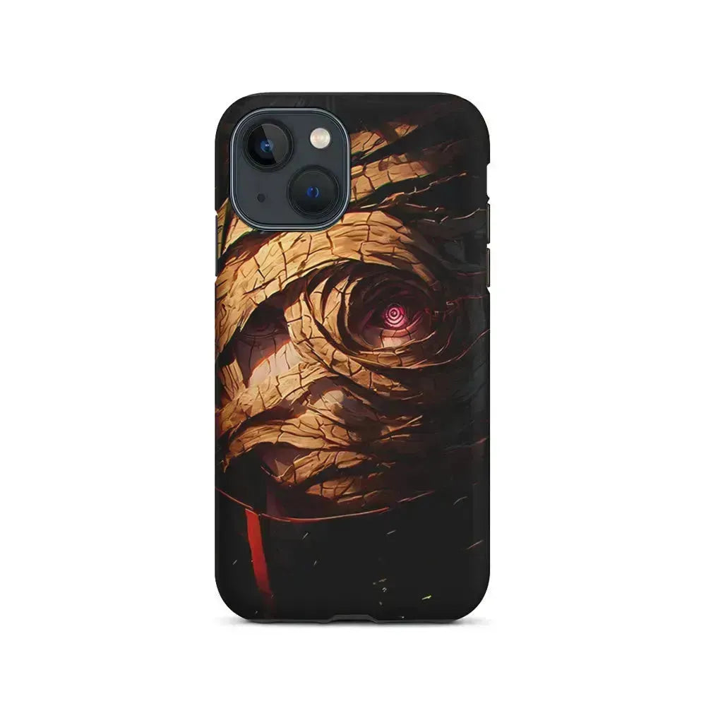 Uchiha Obito Naruto Anime iPhone 13 Mini Case-2 in 1 Tough Case-Xtracase