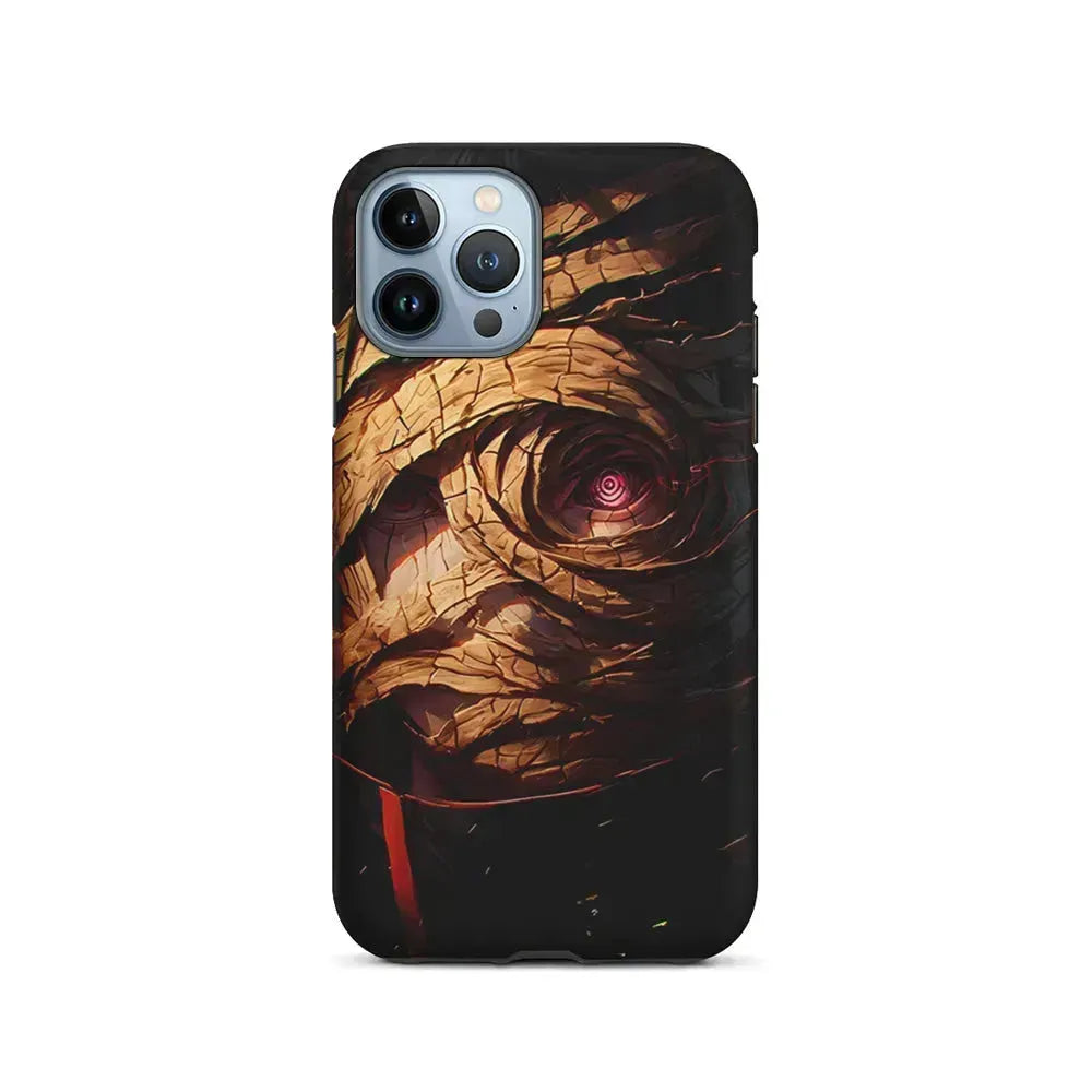 Uchiha Obito Naruto Anime iPhone 15 Pro Max Case-2 in 1 Tough Case-Xtracase
