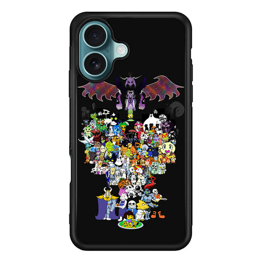 Undertale All Characters iPhone 16 Case - Xtracase