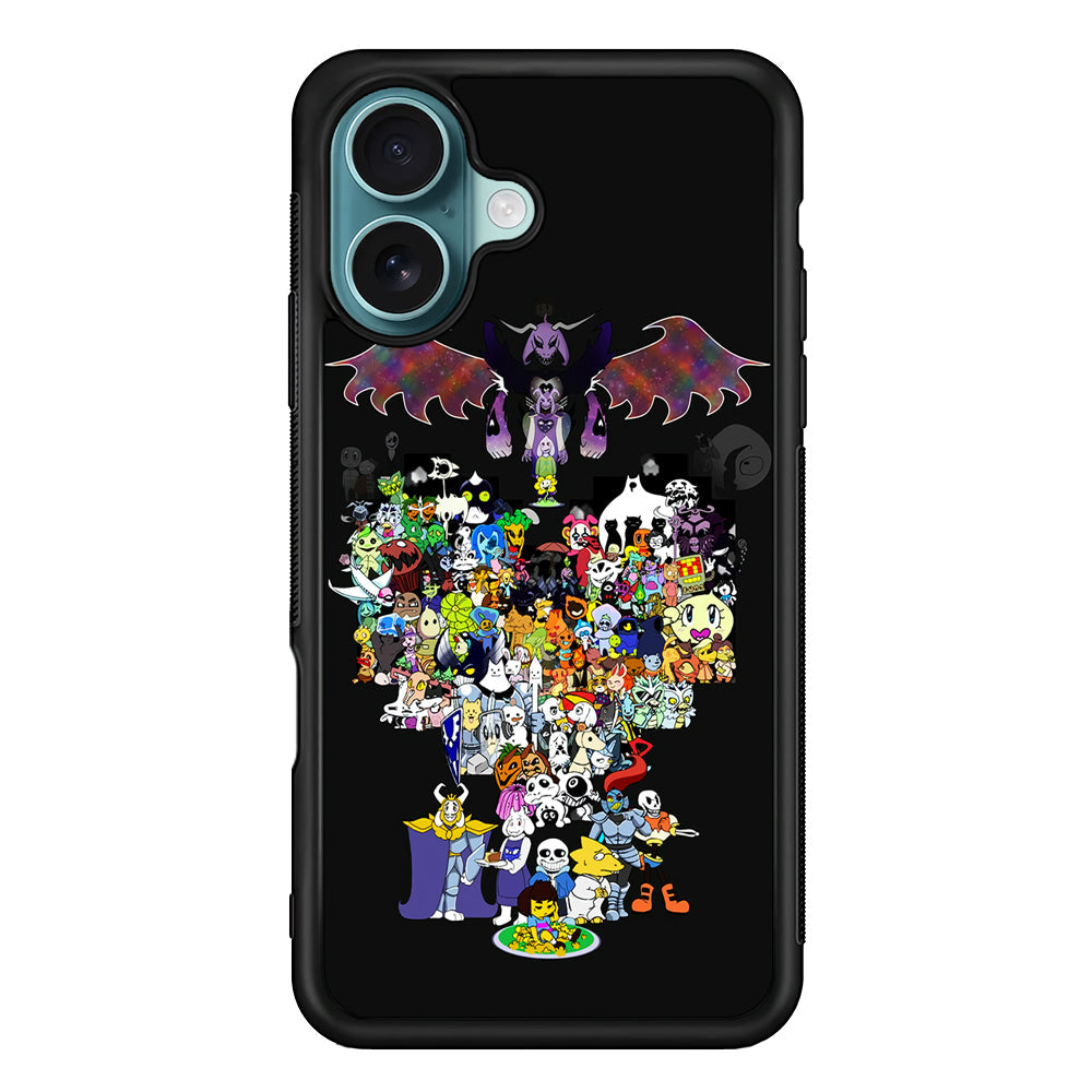 Undertale All Characters iPhone 16 Plus Case - Xtracase