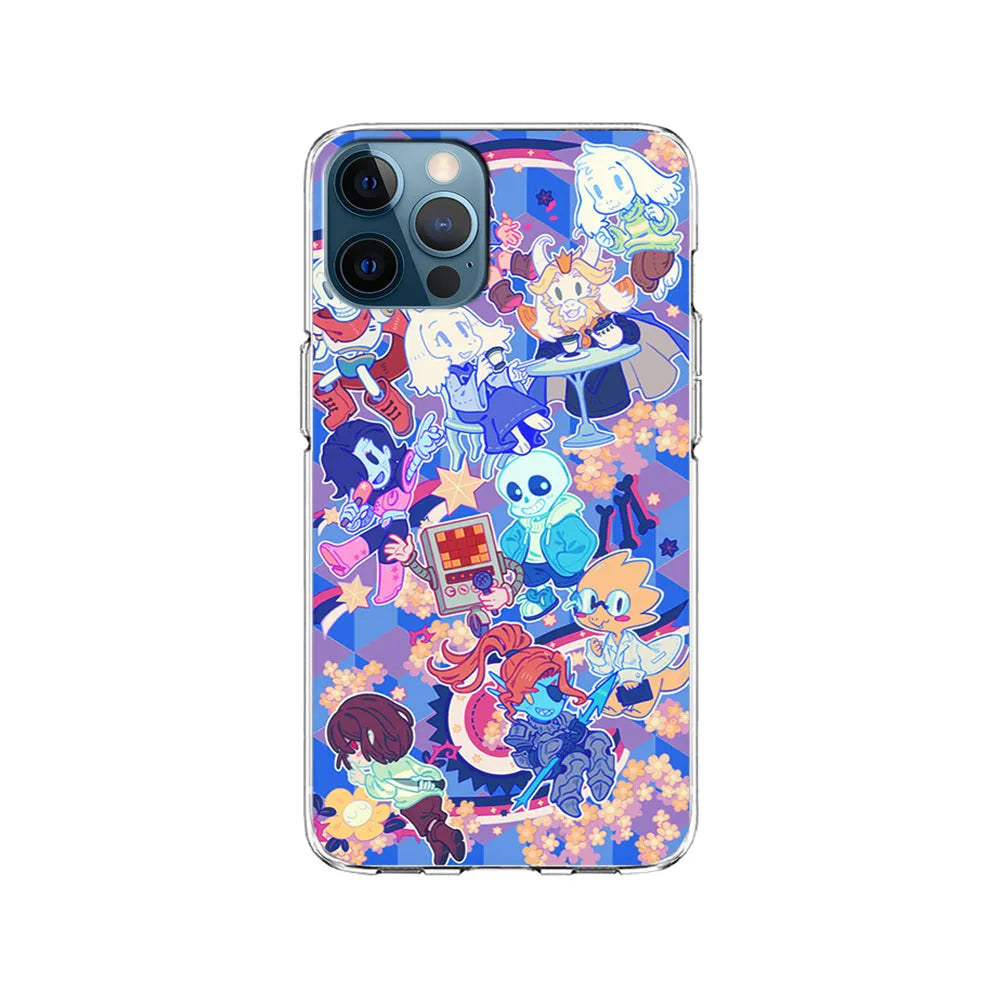 Undertale Games iPhone 13 Pro Case-Clear Soft Case-Xtracase