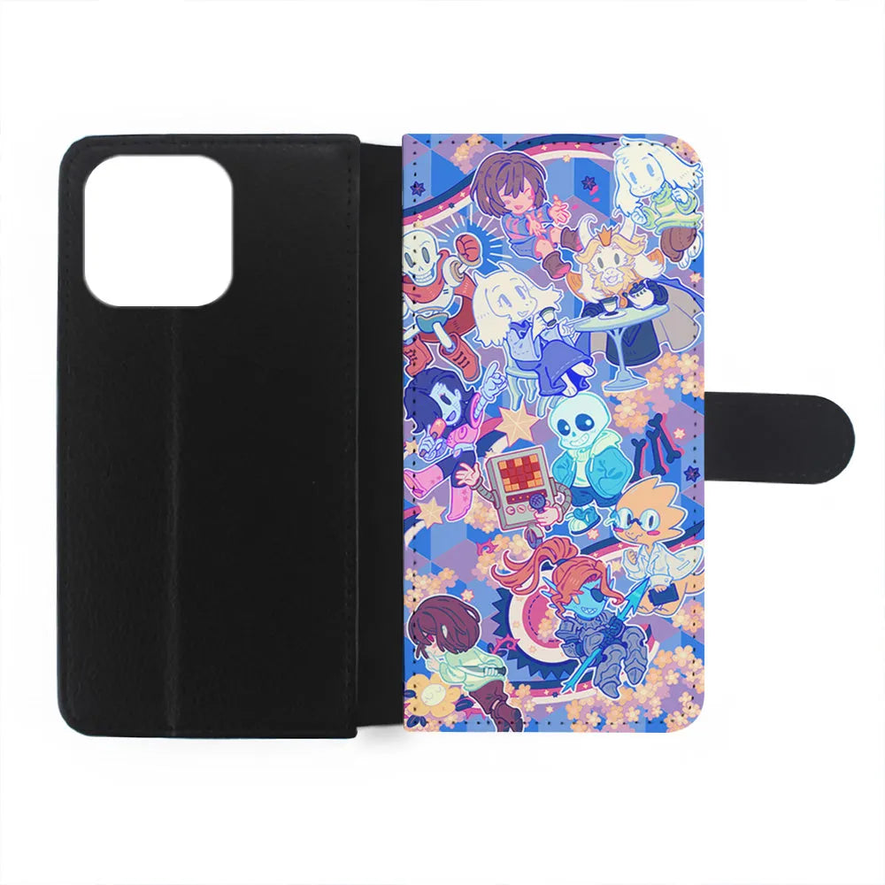Undertale Games iPhone 13 Pro Case-Flip Wallet Case-Xtracase