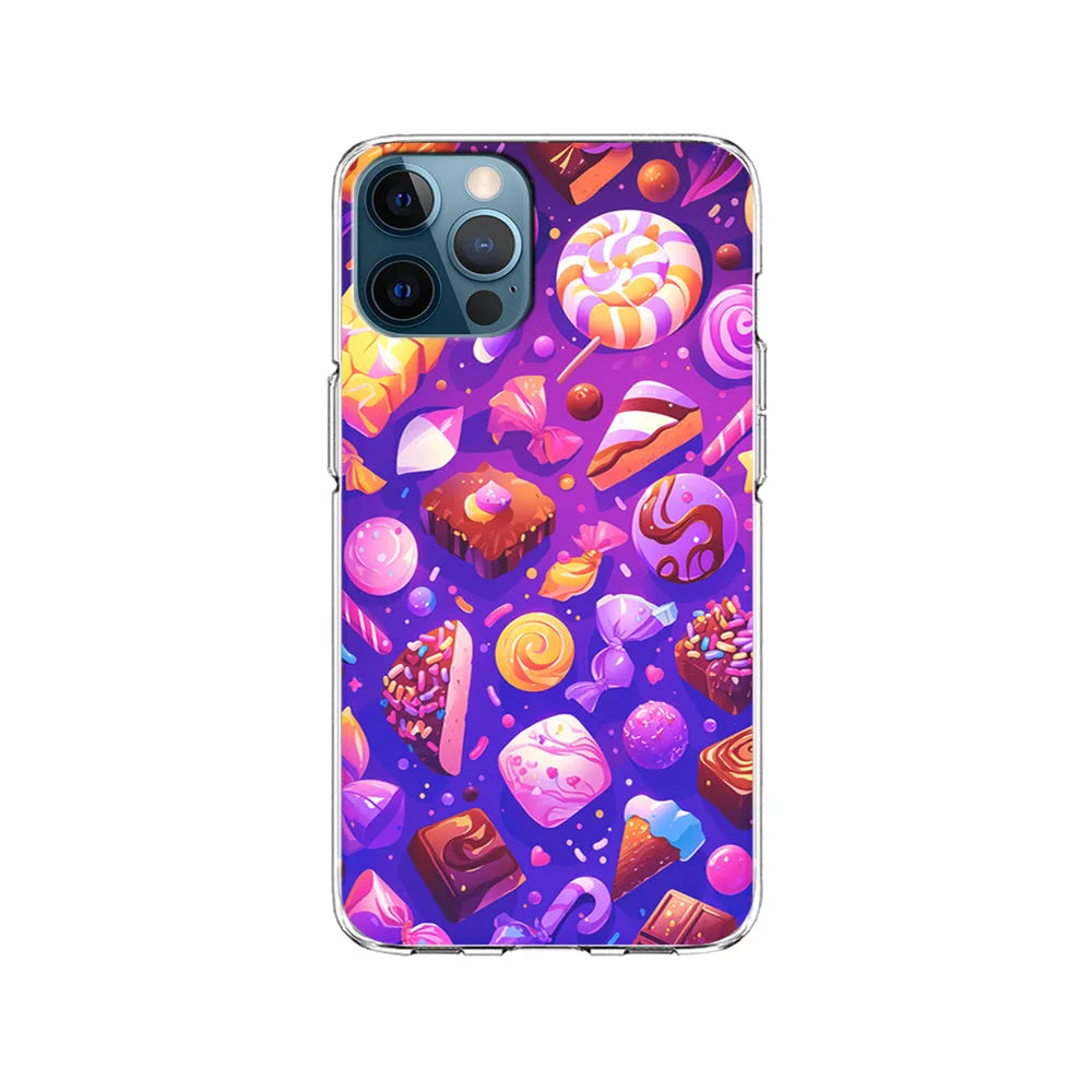 Various Kinds of Sweets and Candies iPhone 13 Pro Case-Clear Soft Case-Xtracase