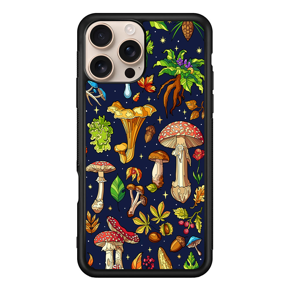 Various Mushrooms Autumn iPhone 16 Pro Case - iPhone 16 Pro