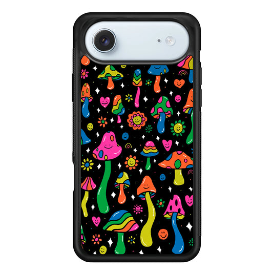 Various Mushrooms Smile Colorful iPhone 17 Air Case - Xtracase
