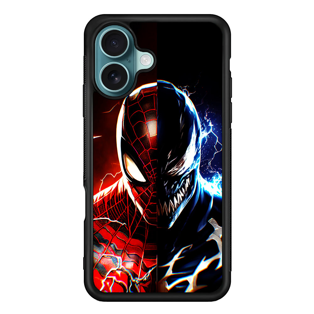 Venom X Spiderman Character iPhone 16 Case - Xtracase