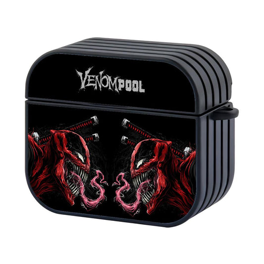 Venompool Venom Ft Deadpool Hard Plastic Case Cover For Apple Airpods 3-Xtracase