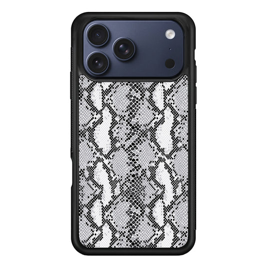 White Snake Skin Pattern iPhone 17 Pro Max Case - Xtracase