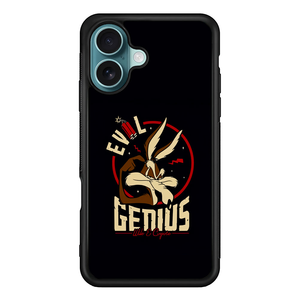 Wile E Coyote Evil Genius iPhone 16 Case - Xtracase