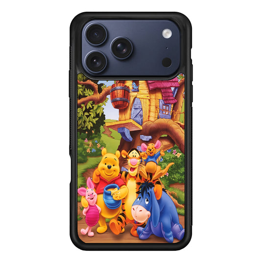 Winnie The Pooh Family Character iPhone 17 Pro Max Case - Xtracase