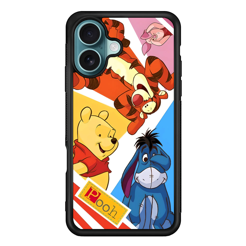 Winnie The Pooh Friends for Life iPhone 16 Case - Xtracase