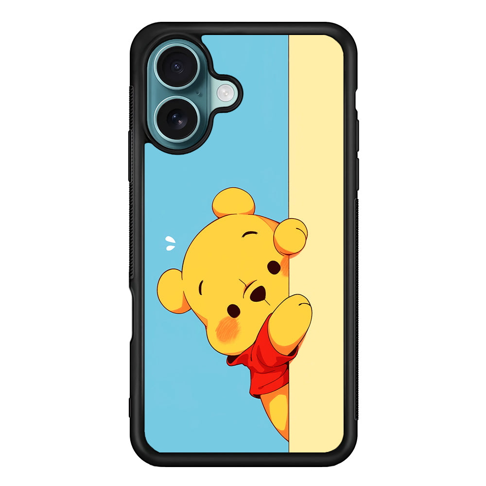 Winnie The Pooh Is Hiding iPhone 16 Case - Xtracase
