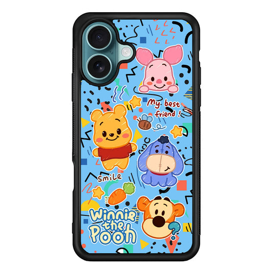 Winnie The Pooh The Best Friend iPhone 16 Plus Case - Xtracase