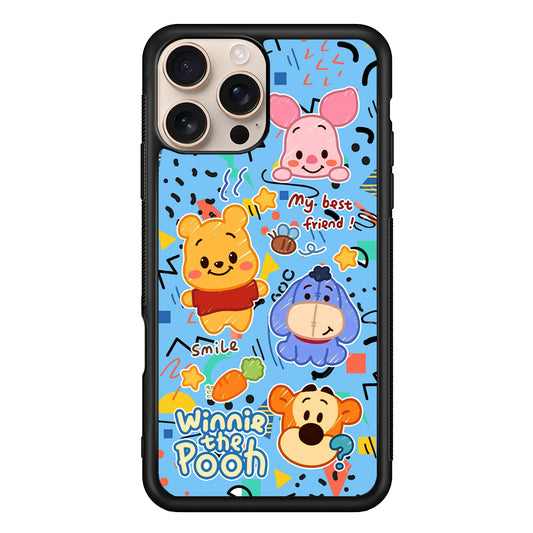 Winnie The Pooh The Best Friend iPhone 16 Pro Case - iPhone 16 Pro