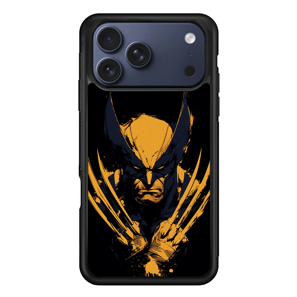 Wolverine Black and Yellow iPhone 17 Pro Max Case - Xtracase