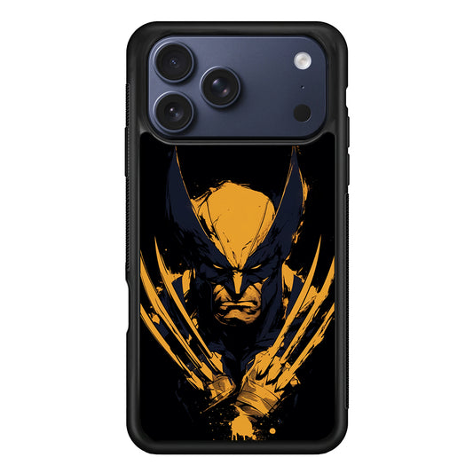 Wolverine Black and Yellow iPhone 17 Pro Max Case - Xtracase