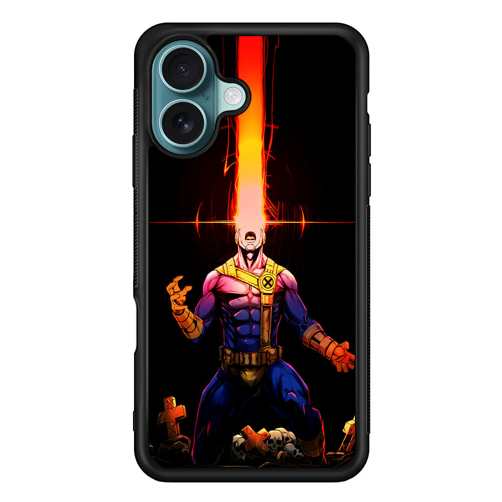 X-Men Cyclops Angry iPhone 16 Plus Case - Xtracase