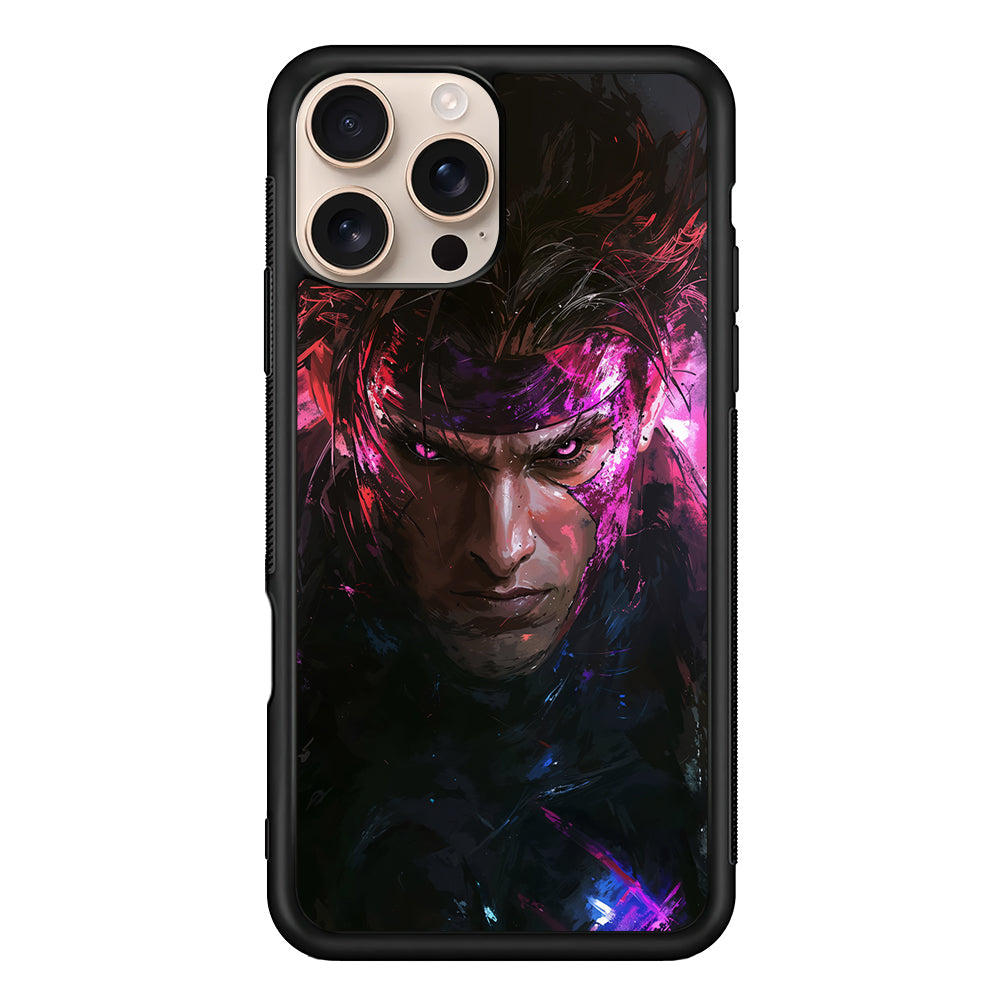 X-Men Gambit Comics iPhone 16 Pro Max Case - iPhone 16 Pro Max