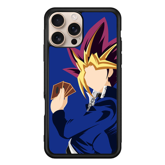 Yu-Gi-Oh Yugi Mutou Silhouette iPhone 16 Pro Max Case - iPhone 16 Pro Max