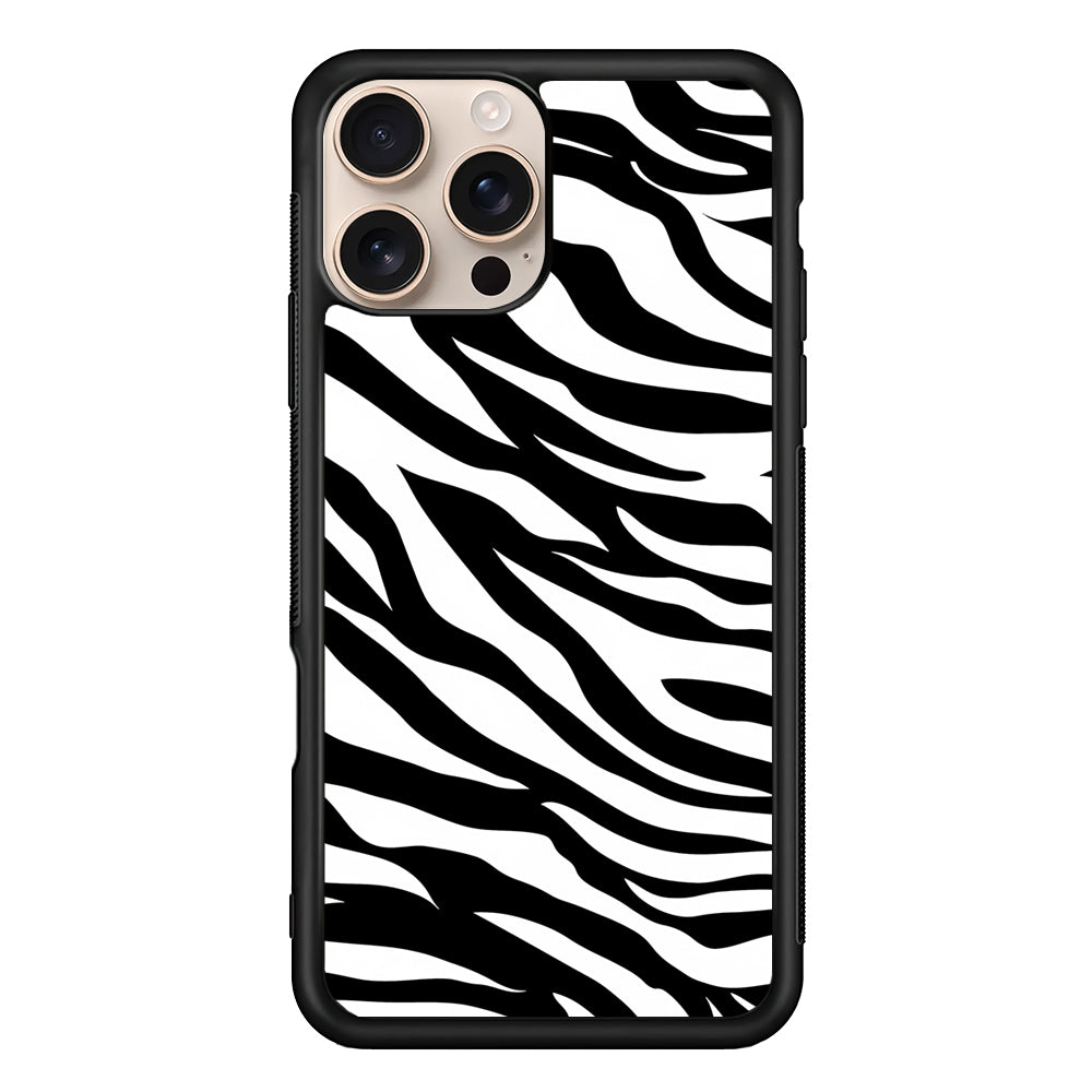 Zebra Skin Pattern iPhone 16 Pro Max Case - iPhone 16 Pro Max