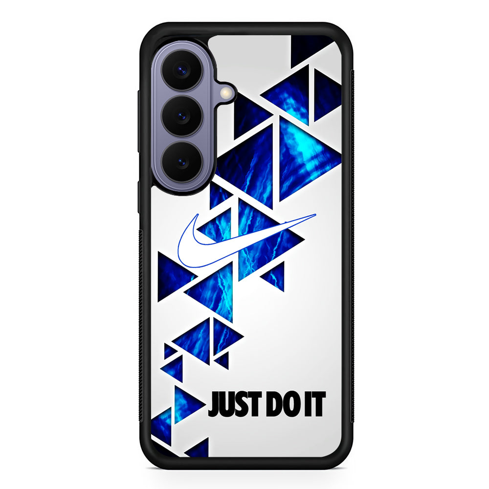 Nike Triangle Marble Just Do It Samsung Galaxy S26 Case | Lightweight Samsung Galaxy S26 Phone Case