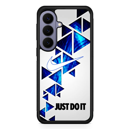 Nike Triangle Marble Just Do It Samsung Galaxy S26 Case | Lightweight Samsung Galaxy S26 Phone Case