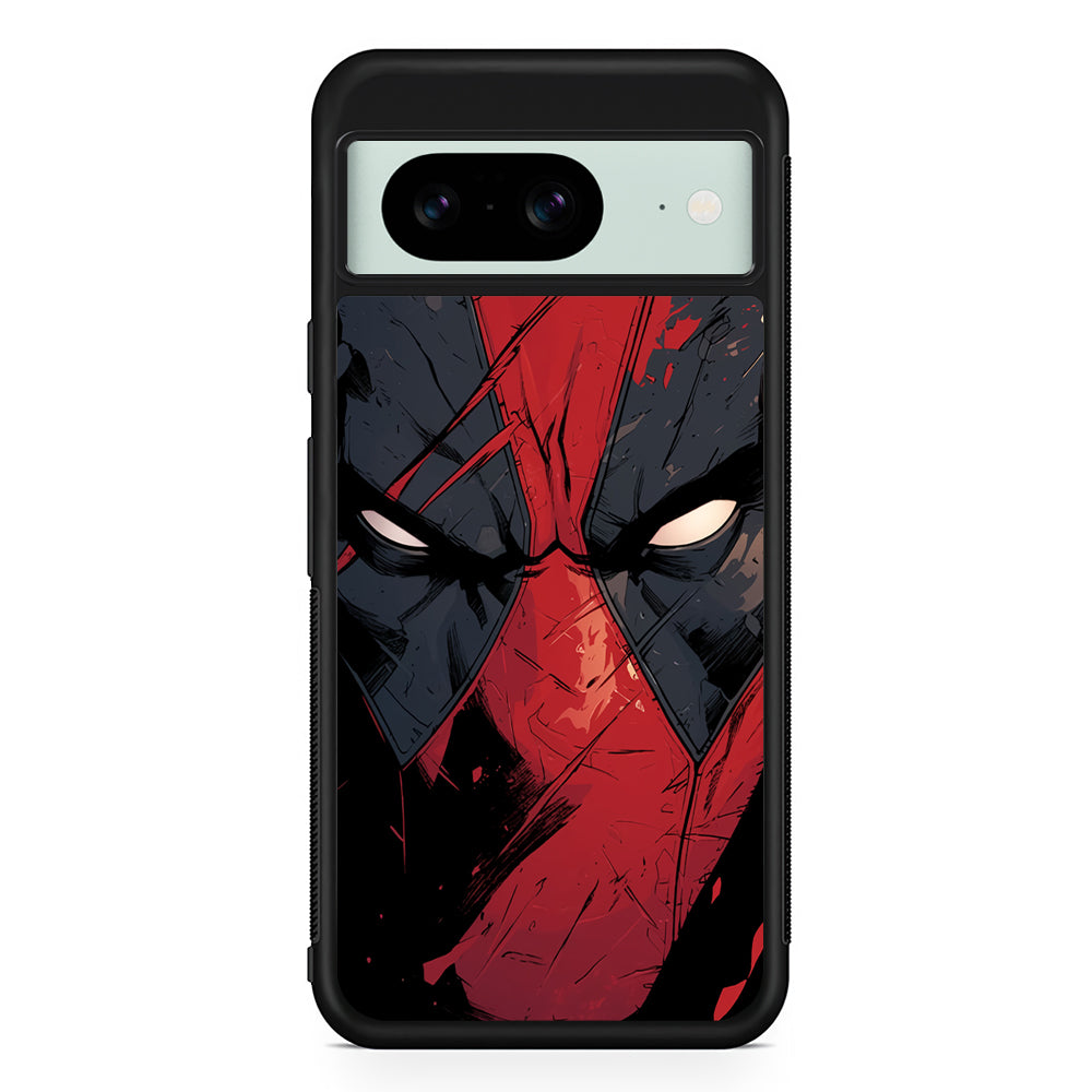 Deadpool Face Google Pixel 8 Case | Durable Protective Cover for Google Pixel 8