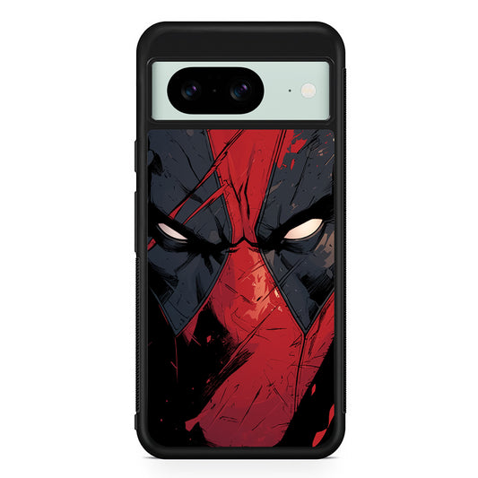 Deadpool Face Google Pixel 8 Case | Durable Protective Cover for Google Pixel 8