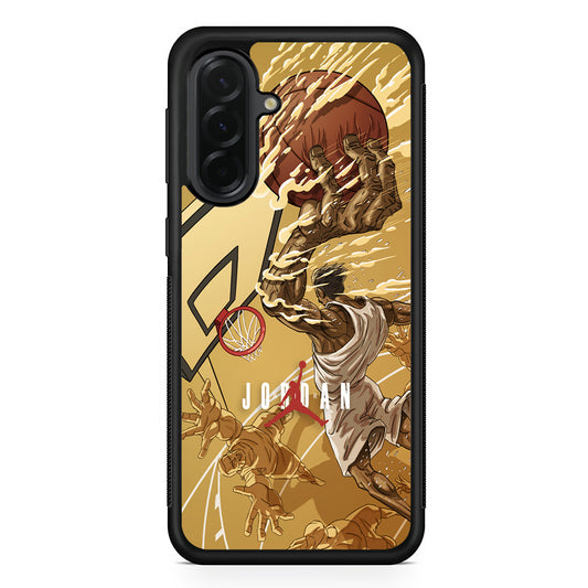 Air Jordan Golden Chance Samsung Galaxy A36 Case | Slim Samsung Galaxy A36 Protective Case