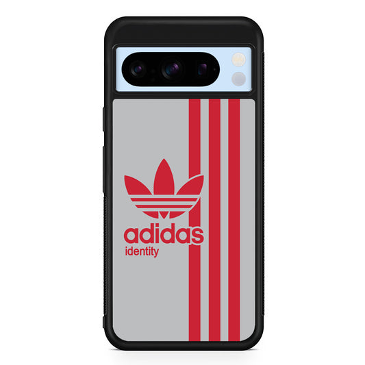Adidas Red Identity Google Pixel 8 Pro Case | Slim Protective Cover