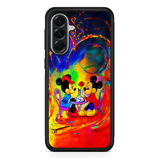 Mickey and Minnie Valentines Day Samsung Galaxy A56 Case | Samsung Galaxy A56 Protective Rubber Case