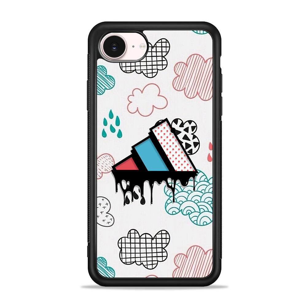Adidas Clouds Art iPhone 17e Case - Silicone Case