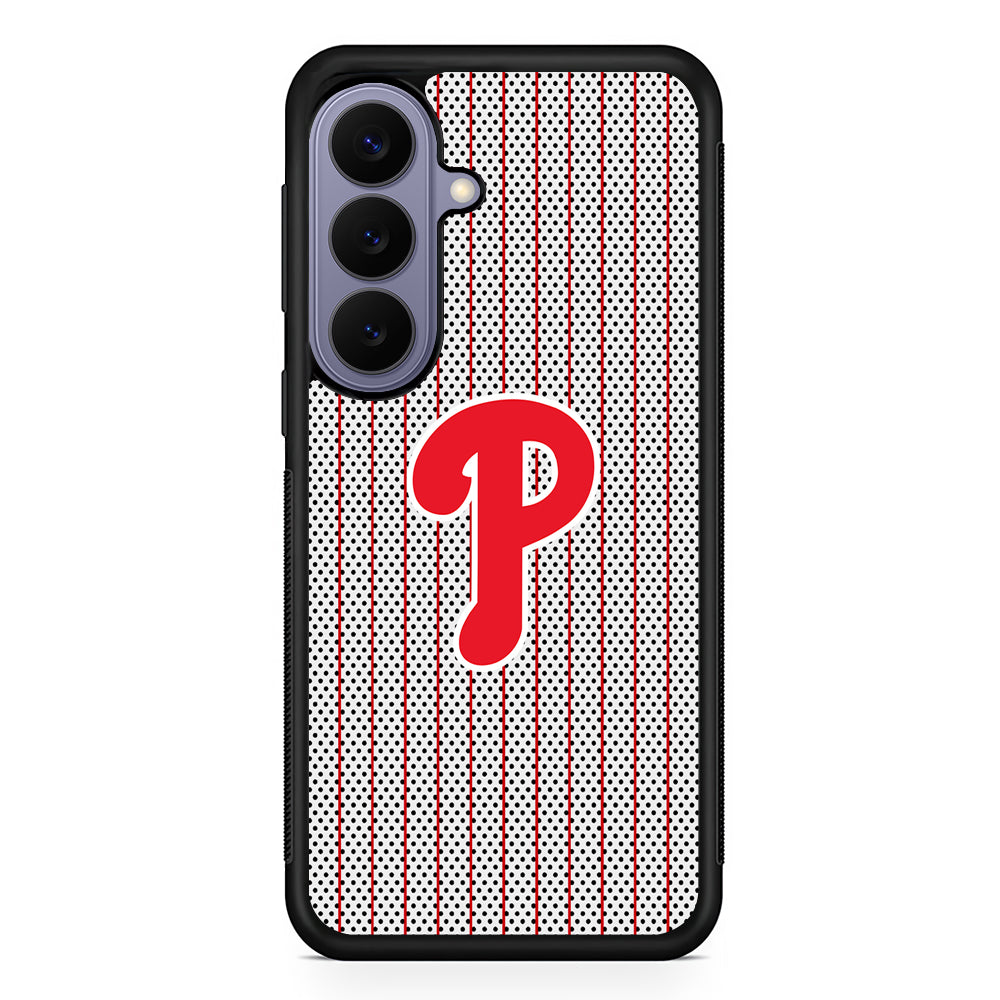 MLB Philadelphia Phillies Team Samsung Galaxy S26 Case | Durable Rubber Case for Samsung Galaxy S26
