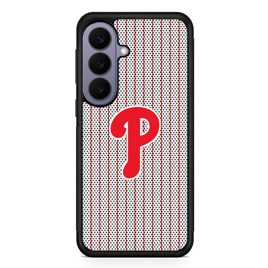 MLB Philadelphia Phillies Team Samsung Galaxy S26 Case | Durable Rubber Case for Samsung Galaxy S26