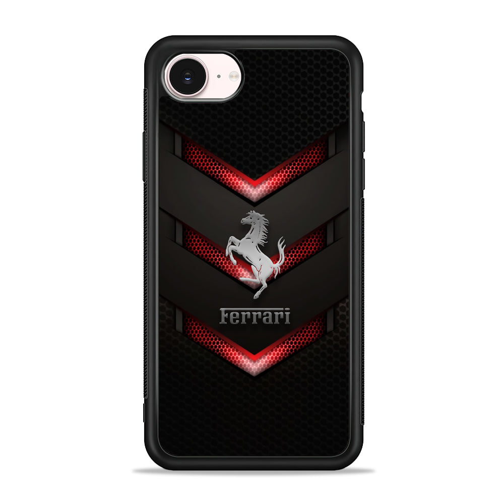 Ferrari Red Steam iPhone 17e Case - Silicone Case