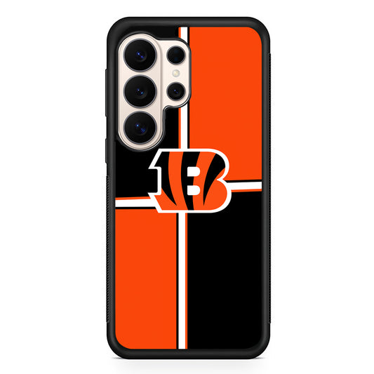 NFL Cincinnati Bengals Logo Samsung Galaxy S26 Ultra Case | Slim Protective Case for Samsung Galaxy S26 Ultra