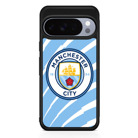 Manchester City EPL Google Pixel 10 Pro Case | Slim Google Pixel 10 Pro Rubber Case