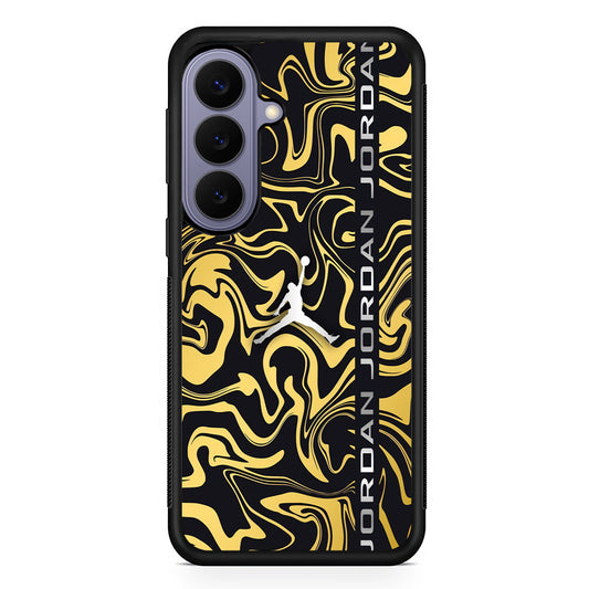 Air Jordan The Golden Movement Samsung Galaxy S26 Case | Slim Protective Rubber Case for Samsung S26