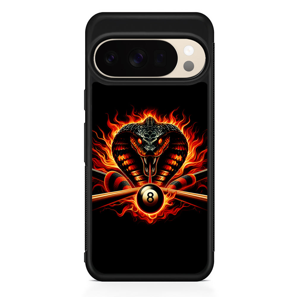 Cobra Head Ball Number 8 Google Pixel 10 Pro XL Case | Slim Google Pixel 10 Pro XL Protective Case