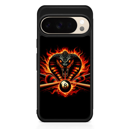 Cobra Head Ball Number 8 Google Pixel 10 Pro XL Case | Slim Google Pixel 10 Pro XL Protective Case
