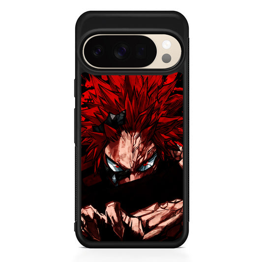 Red Riot Eijiro Kirishima Unbreakable Google Pixel 10 Pro XL Case | Slim Google Pixel 10 Pro XL Protective Case